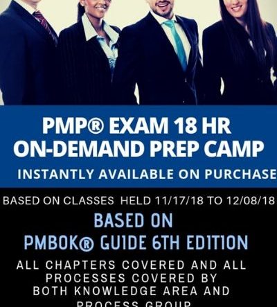 PMP Exam 4 Day Bootcamp 2018